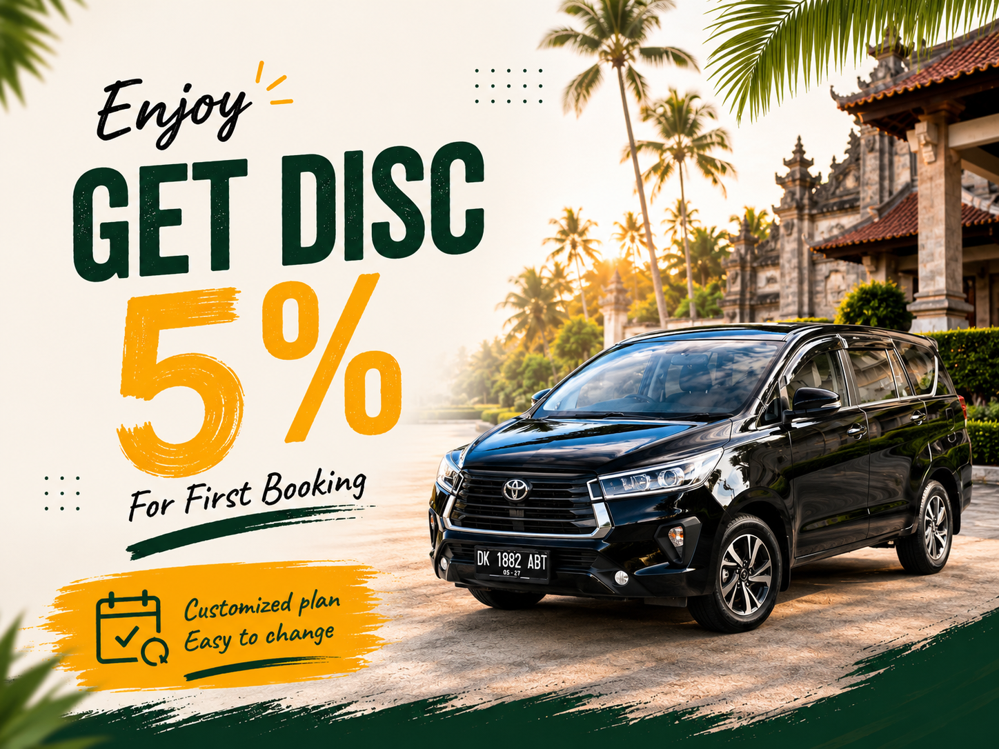 bali private car driver hire - innova reborn